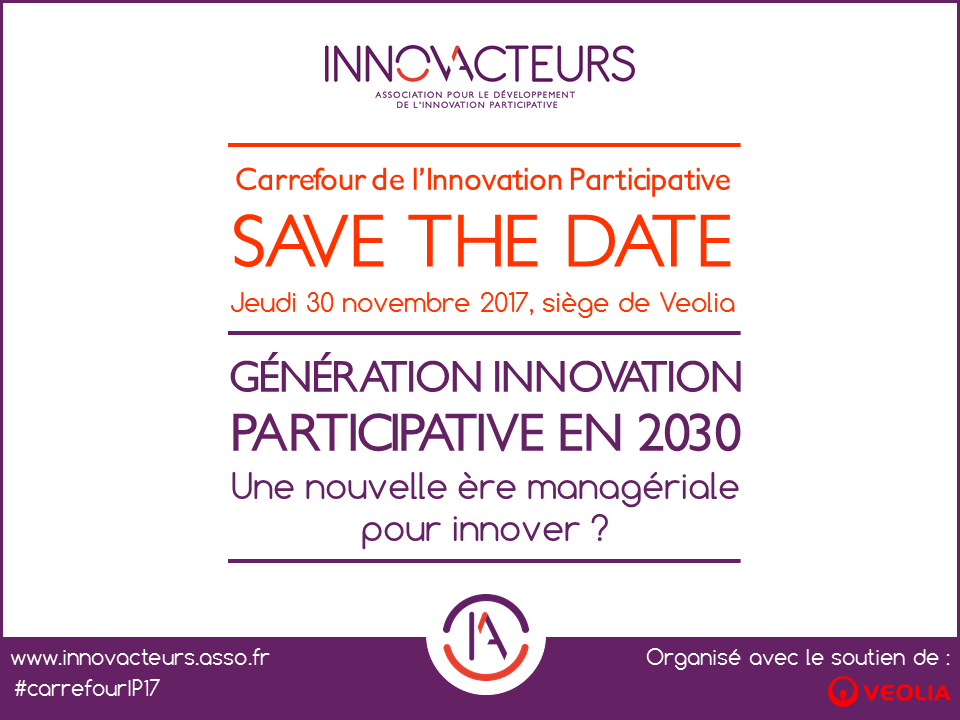 Save the date - Carrefour de l'innovation participative 2017